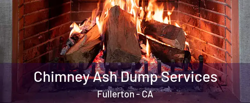 Chimney Ash Dump Services Fullerton - CA