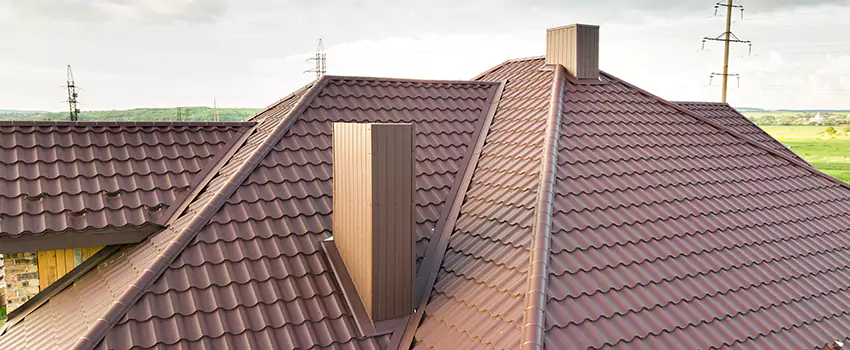 Residential Chimney Flashing Restoration in Fullerton, CA