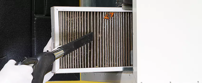 Clogged Air Duct Cleaning Process in Fullerton, CA