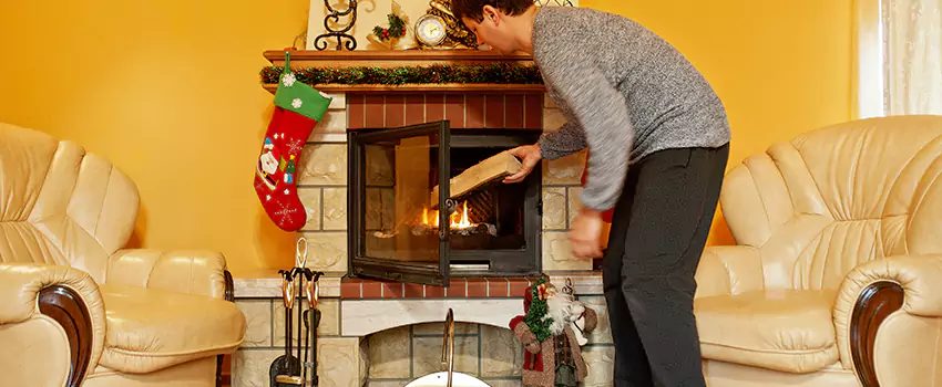 Gas to Wood-Burning Fireplace Conversion Services in Fullerton, California