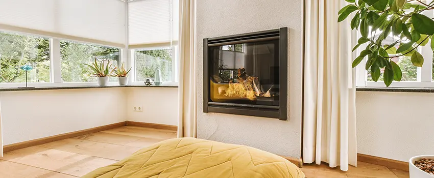 Residential Fireplace Ceramic Glass Installation in Fullerton, CA