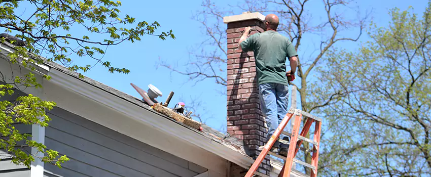 Vinyl and PVC Chimney Flashing Installation in Fullerton, CA