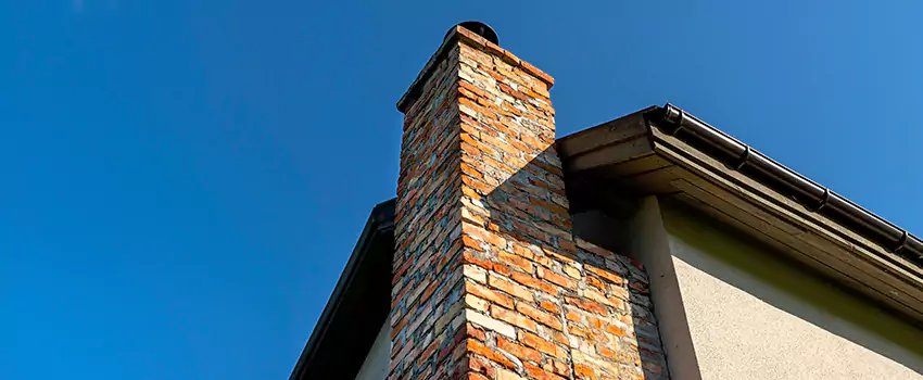 Masonry Chimney Flashing Repair in Fullerton, California