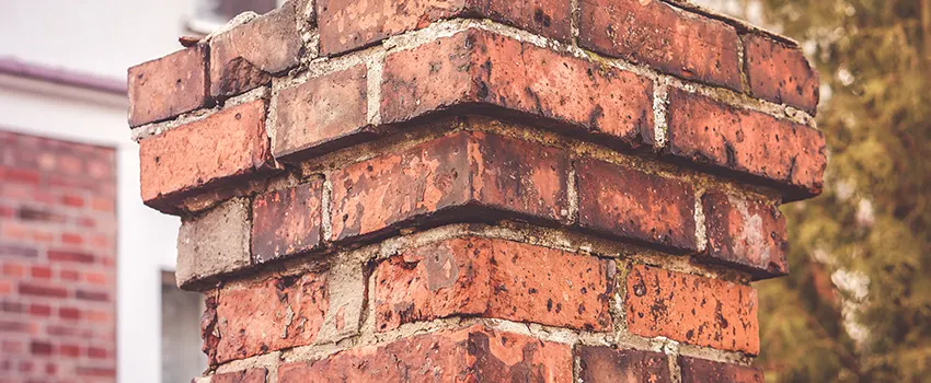 Cracked Chimney Bricks Repair Cost in Fullerton, California