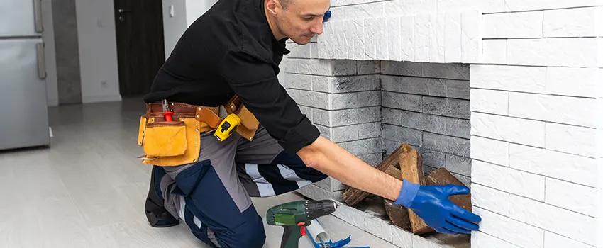 Fireplace Damaged Damper Frame Repair Services in Fullerton, California