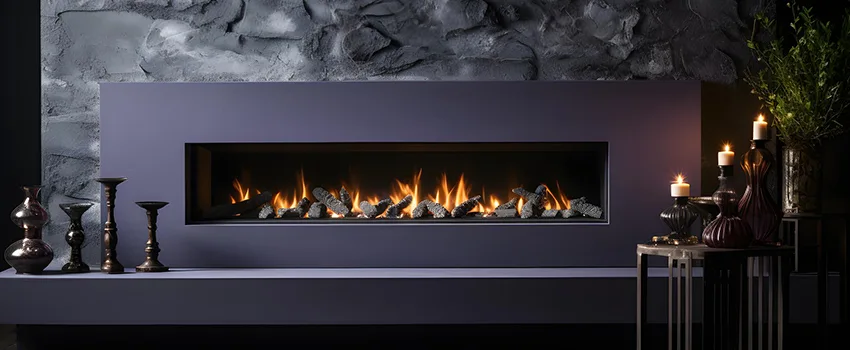 Ember Bed for Ventless Gas Fireplace in Fullerton, CA